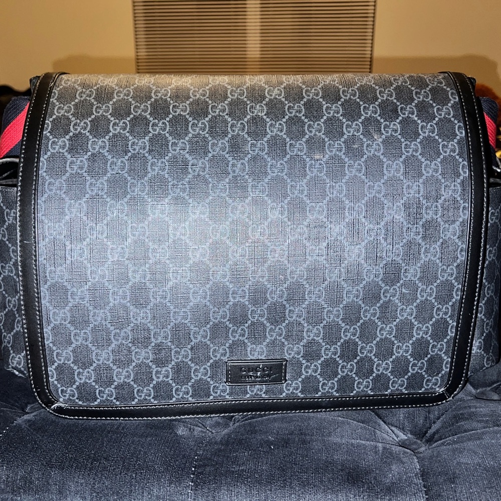 Gucci diaper bag